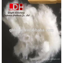 kyrgyz dehaired raw eco friendly white cashmere fiber